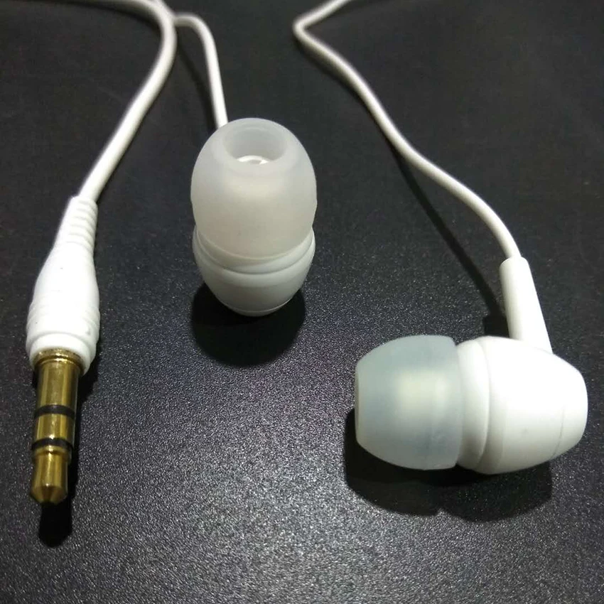 MGHUAKAI белый 3 5 мм наушники вкладыши Hifi Проводная гарнитура без микрофона