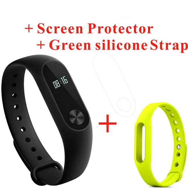 Xiaomi mi Band 2 умный фитнес-браслет часы браслет mi band тачпад OLED ремешок монитор сна монитор сердечного ритма mi Band 2 H10 - Цвет: D