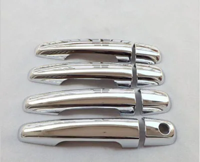 8 шт. Стикеры для Mitsubishi Pajero Sport 2010 2014 ABS|chrome door|door handle coverchrome door cover |
