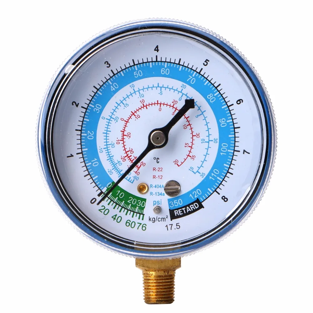 Новый кондиционер R410A R134A R22 хладагент Манометр низкого давления PSI кПа