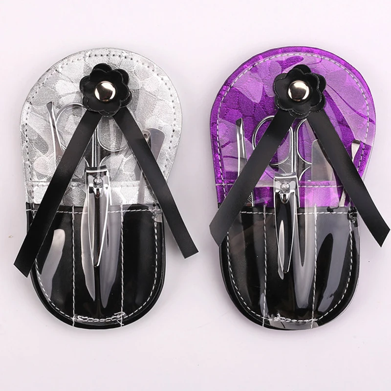 Новые милые Мультяшные туфли комплект для стрижки ногтей из нержавеющей стали