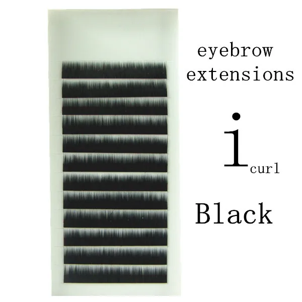 Наращивание бровей естественный изгиб черный | Красота и здоровье