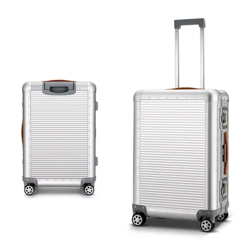 Carrylove 2" 26" дюймов Алюминиевый Чемодан check in spinner багажная сумка на колесиках