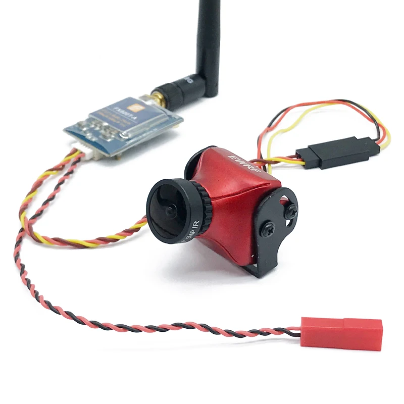 FPV комбинированная система 5 8G 40CH 600mW AV передатчик + HS1177 800TVL камера с микрофоном