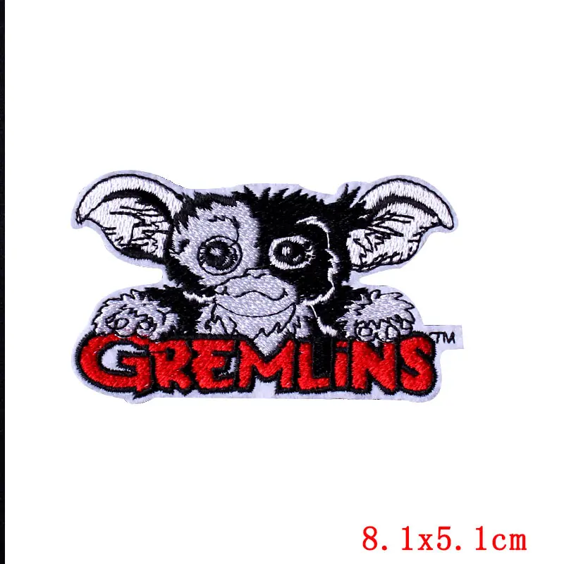 Prajna Gremlins фильм патчи Мультфильм GIZMO характер клеящиеся утюгом украшения Патчи для одежды аппликация «сделай сам» Дети творческие вещи