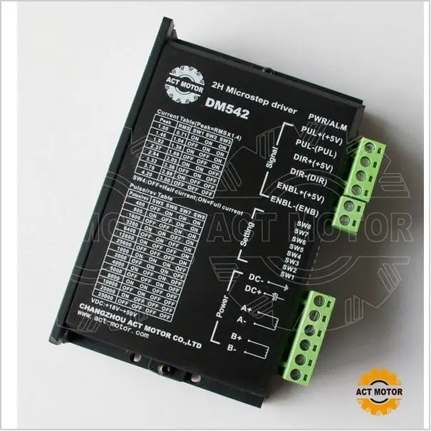 Действовать двигатель 4 оси Nema23 шаговый двойной вал 23HS2430B 425oz-in 3A провода