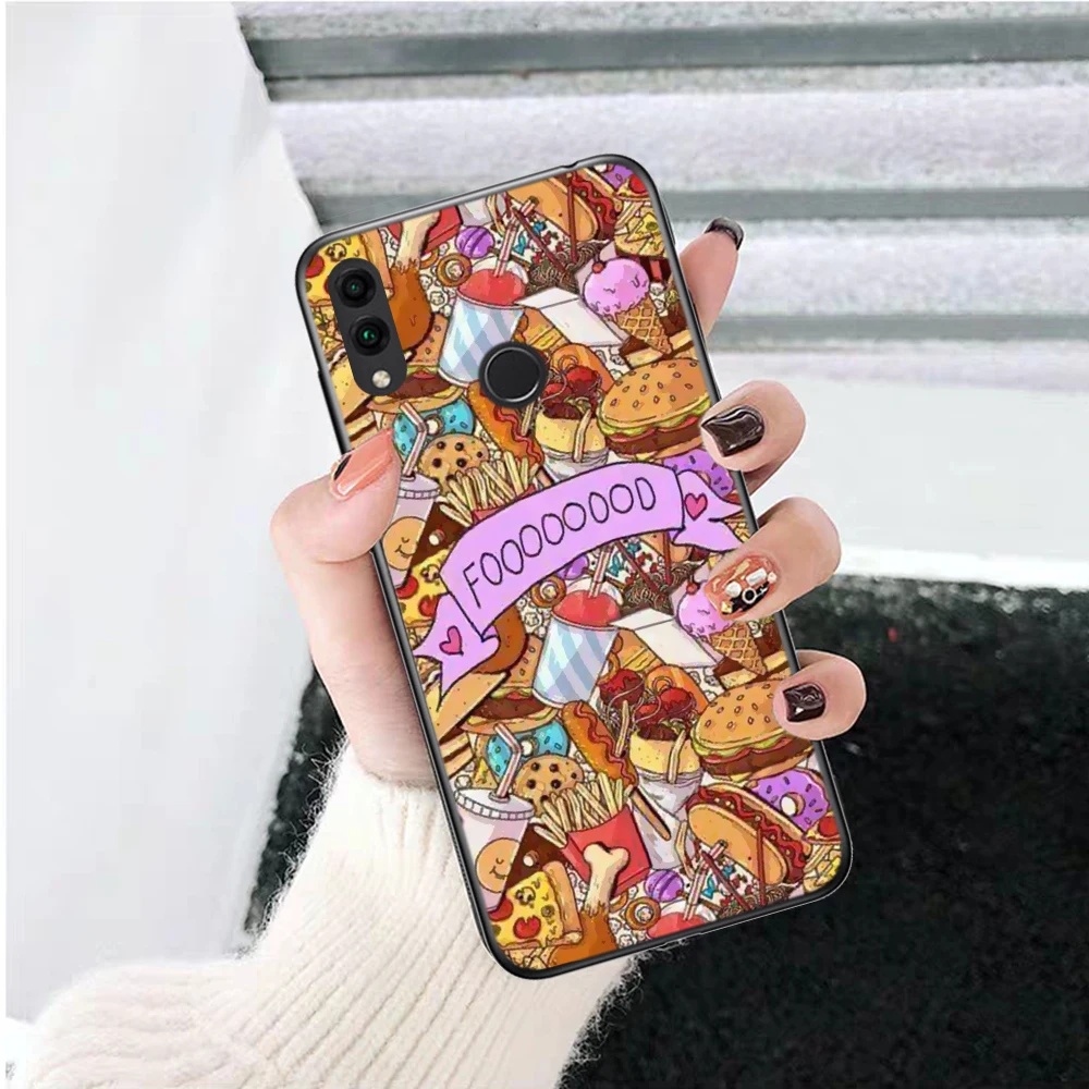 Силиконовый чехол для Huawei honor 6A 7A Pro 7X 8 Lite 8A 8X 8C 9 Note 10 View 20 20S 9X | Мобильные телефоны и