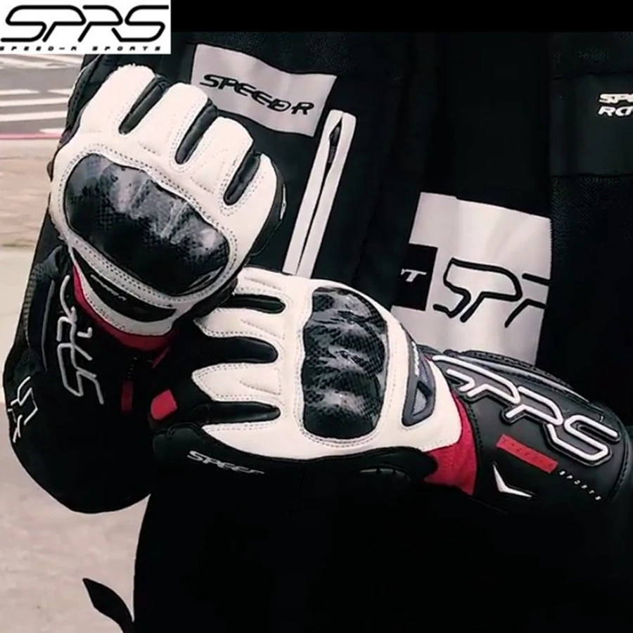 Бесплатная доставка 1 пара SPRS всесезонные мужские гоночные перчатки Внедорожные