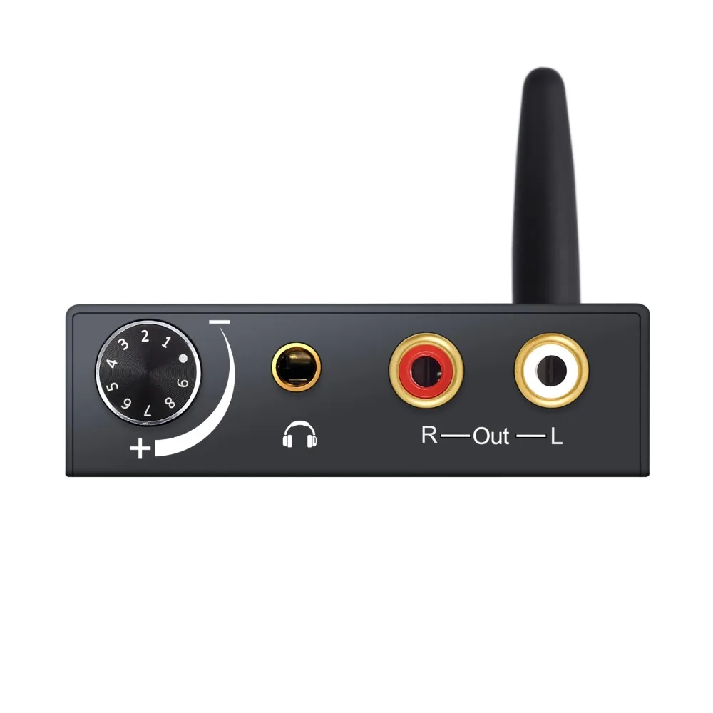 ESYNiC 192 кГц ЦАП цифро-аналоговый аудио конвертер с Bluetooth приемник оптический Toslink SPDIF коаксиальный к RCA 3,5 мм адаптер