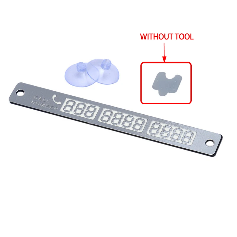 1 шт. автомобильные наклейки карта автомобильной временной парковки уведомление