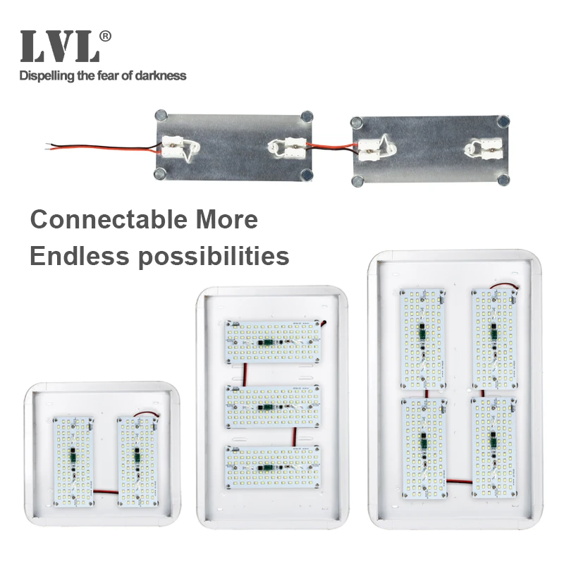 Светодиодный потолочный светильник источник света 7 W 10 18 25 36 40 свет доска 220 V 2835SMD