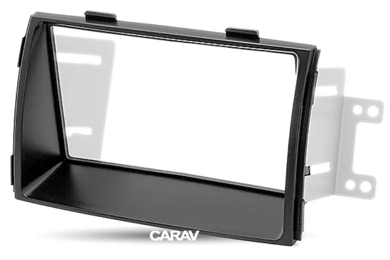 CARAV 11-073 высокое качество автомобиля Радио Стерео лицо facia объемная отделка рамка для KIA Sorento(XM) 2009-2012 2-DIN