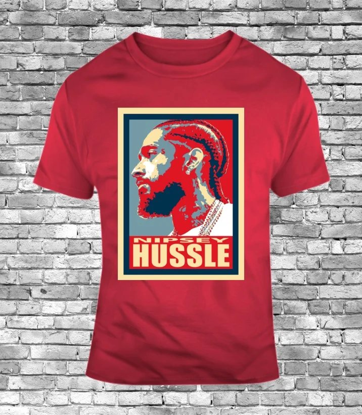 Новая мужская футболка Nipsey Hussle Rapper Rap Music хип-хоп Respect califoria подарок 2019 Мужская