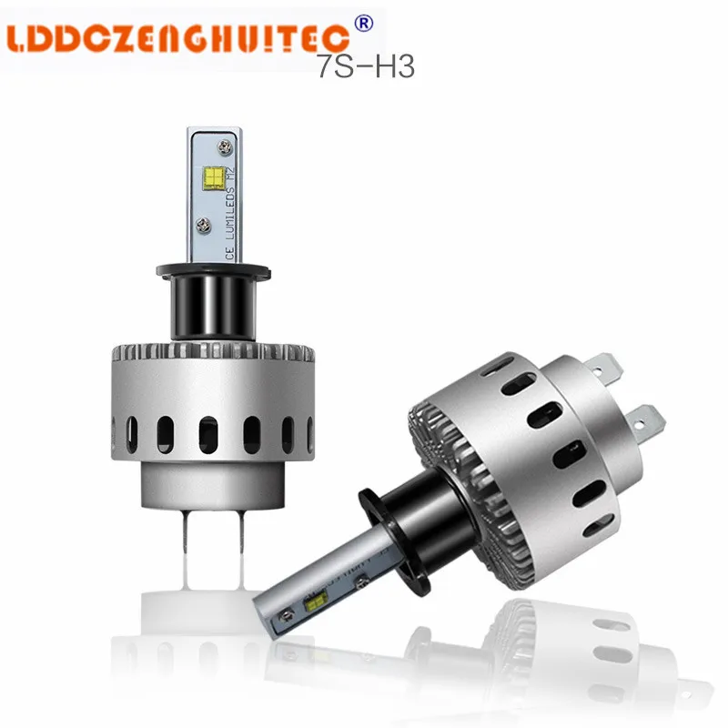 Lddczenghuitec 7 s светодиодный свет H4 H7 H11 H1 H13 H3 9004 9005 9006 9007 9012 фар автомобиля зэс тип фары