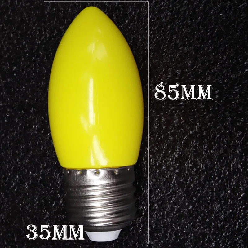 Красный желтый E27 LED свеча лампа подсвечник небольшой благоприятный лотос 220В 20 шт