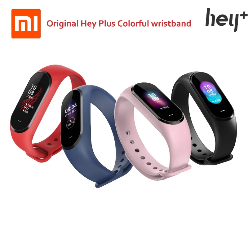 Оригинальный браслет Xiaomi Hey plus мягкий силиконовый ремешок для Plus + спортивные