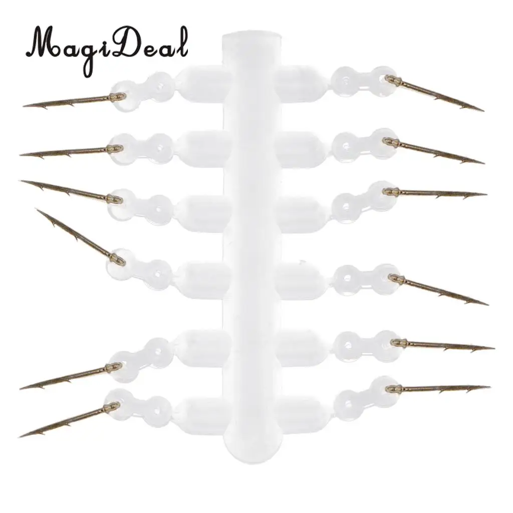 12 шт. металлическая приманка Спайк Карп Рыболовный крючок-приманка Sting Boilies Pin с