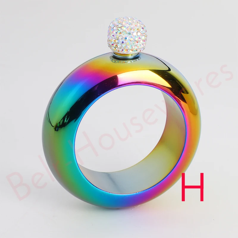 flask bracelet h Браслет-фляга 3,5 унций фляжка на бедро бутылка для алкоголя из нержавеющей стали металлическая фляга бутылка для виски Heupfles подарок для подружки невесты - Цвет: flask bracelet h