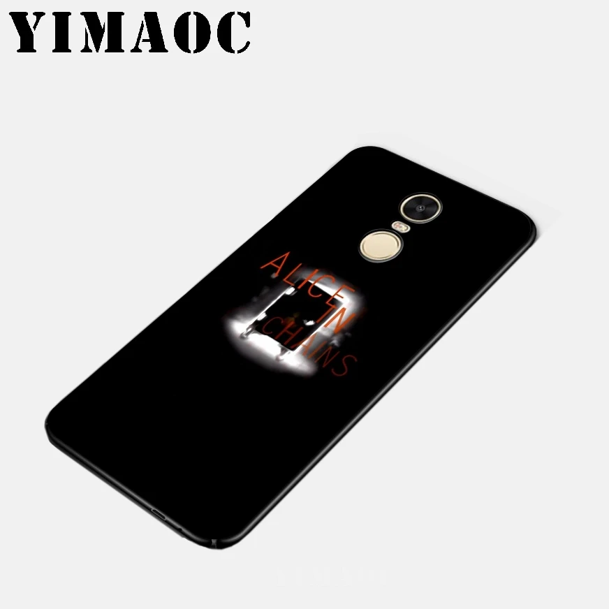YIMAOC Alice In Chains Bands Soft Silicone Case for Xiaomi Redmi 6 Note 4X 4A 5A 5 Plus MiA1 A2 Pro Lite Mi 8 A1 |