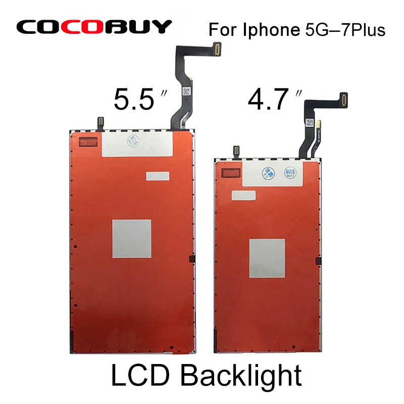 

Подсветка ЖК-дисплея с гибким кабелем для iPhone 5 5S 6 6P 6S 6SP 7 7P 8 8P, 10 шт./лот