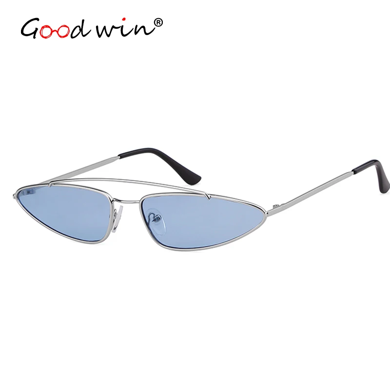 Женские солнцезащитные очки с кошачьим глазом Good Win маленькие красные розовые