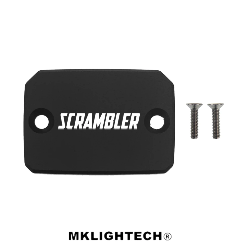 Mklighttech CNC алюминиевая Тормозная жидкость топливный бак крышка для Ducati скремблер