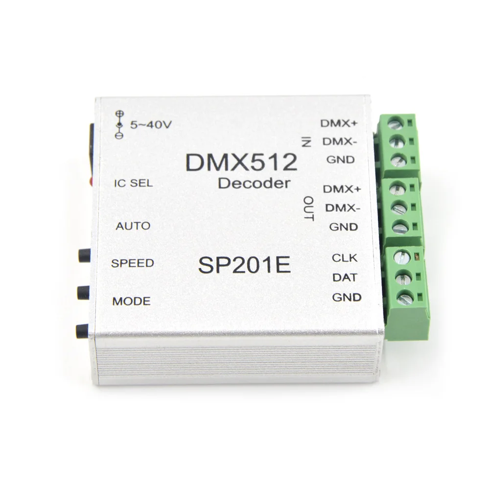 SP201E Symphony DMX512 Decoder Supports 3072 channels Compatible with a variety of ICs Spot Wholesale | Освещение
