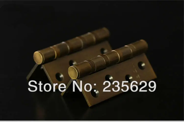 Бесплатная доставка антикварные латунные готовые петли для деревянной