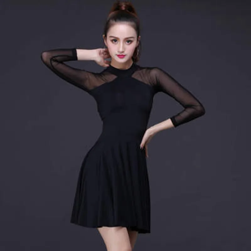 Женское платье с длинным рукавом для латиноамериканских танцев | Тематическая