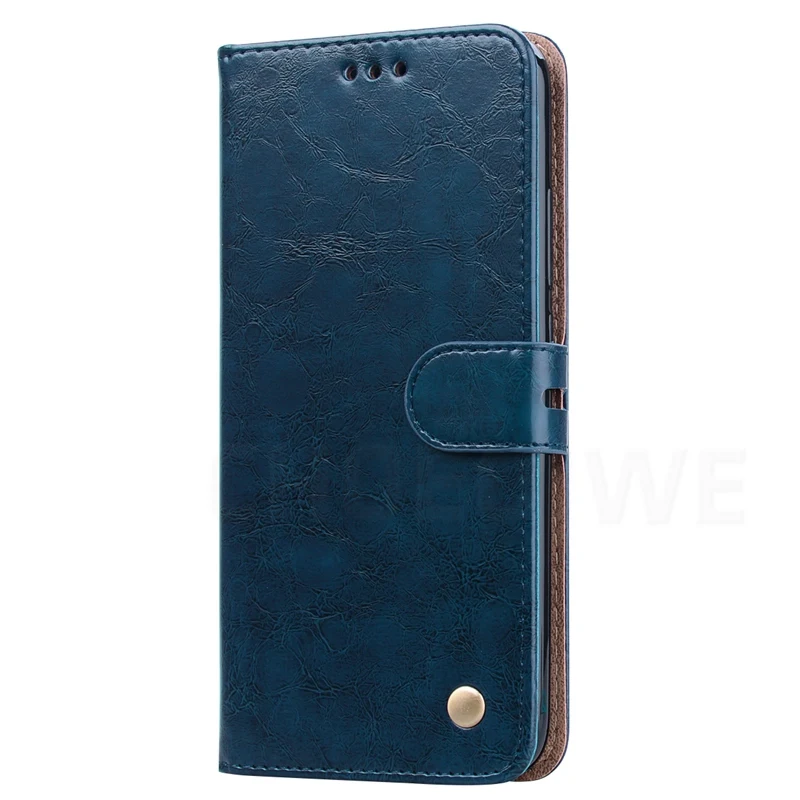 CHOEOIWE Business Flip Case for Xiaomi Redmi 7 Redmi7 PU Leather Wallet Cases Cover Coque with Card Slots Anti-knock Shell | Мобильные