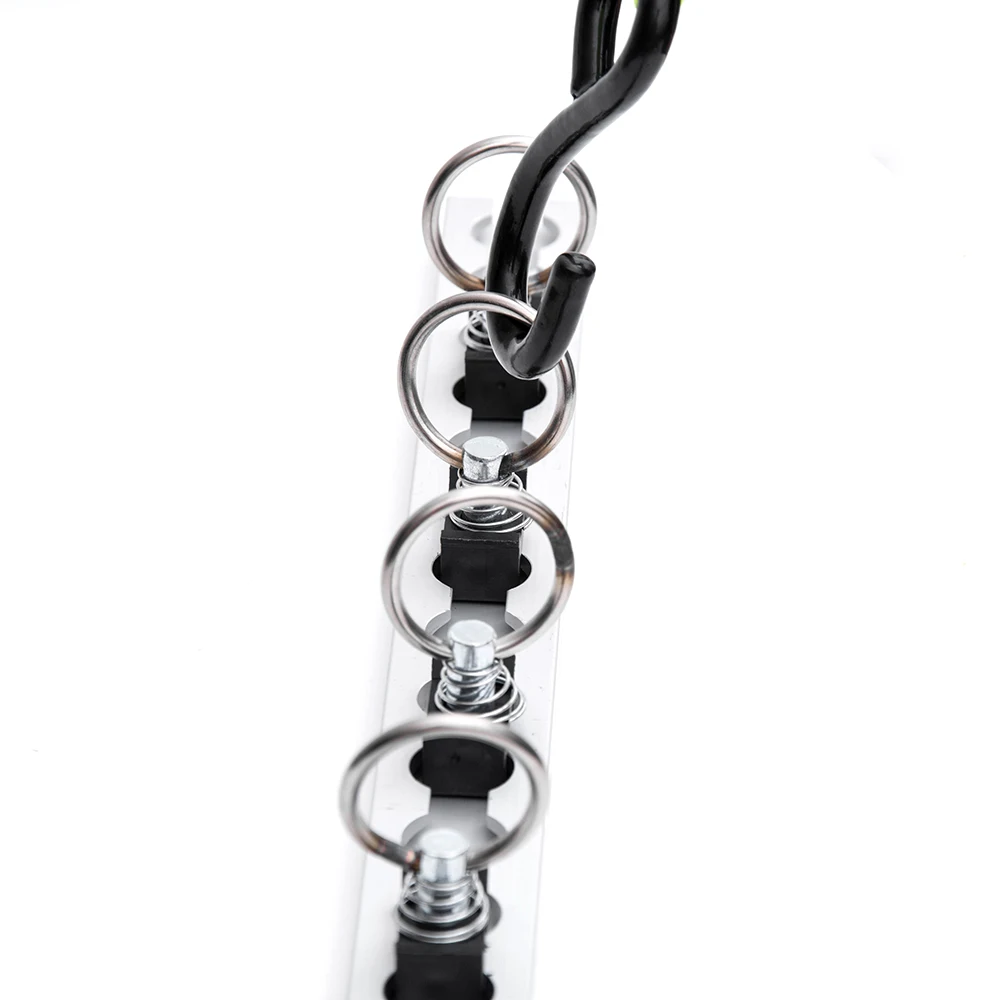 50 см L Track Airline Rail с одной штуцер Tie Down Anchor Quick Release Ring Spring Bolt 19 6 дюйма|Накладки и