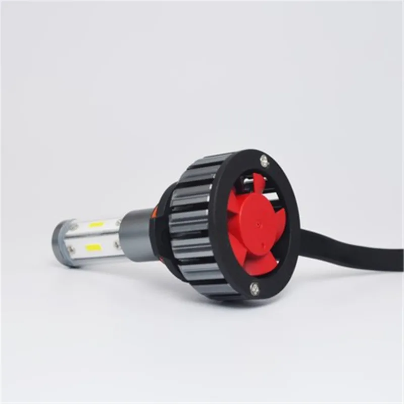 2018 Новейшая 4 боковые фары для автомобиля H4 LED H7 H11 H8 9005 HB3 9006 100 Вт 12000lm Canbus Light 3000K 6000K