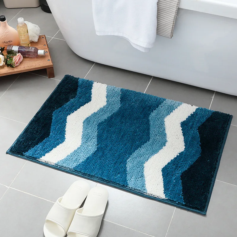 

Dried Microfoam Bath Matter Super Soft Floor Bath Carpet Quick Drainable Bath Door Matter Tpr Slip Home Page Floor Matter