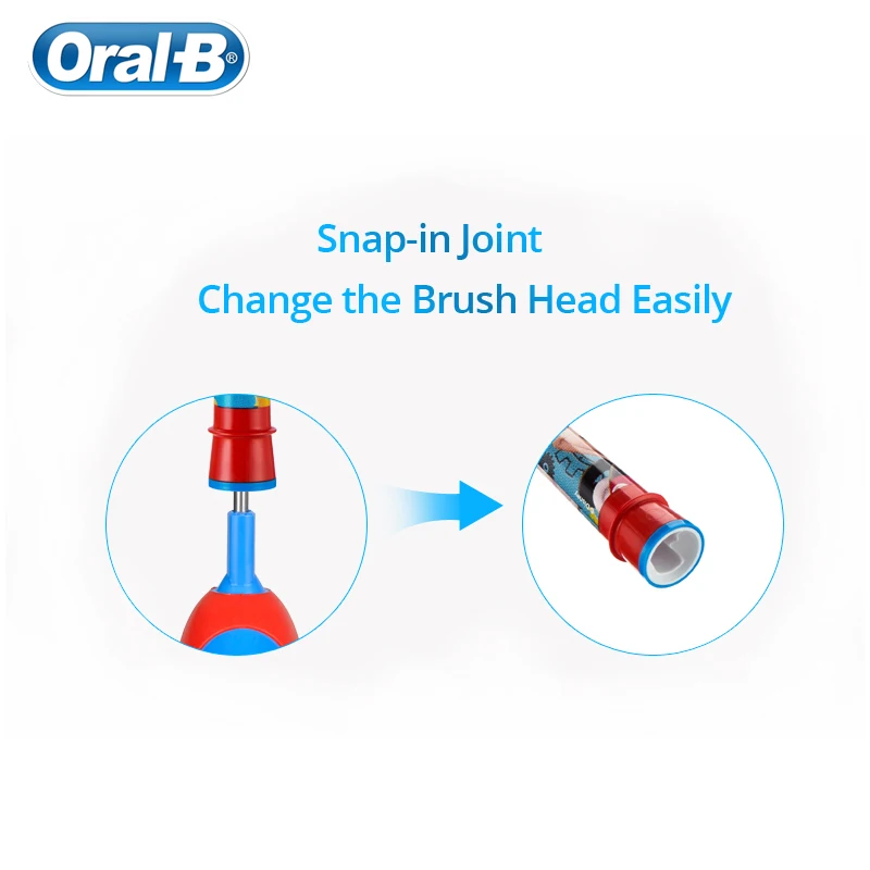 Электрическая зубная щетка Oral B для детей мягкая щетина электрическая питается