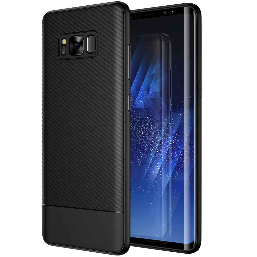 Для Sansung Galaxy Note 9 чехол мода углеродного волокна ультра тонкий матовый
