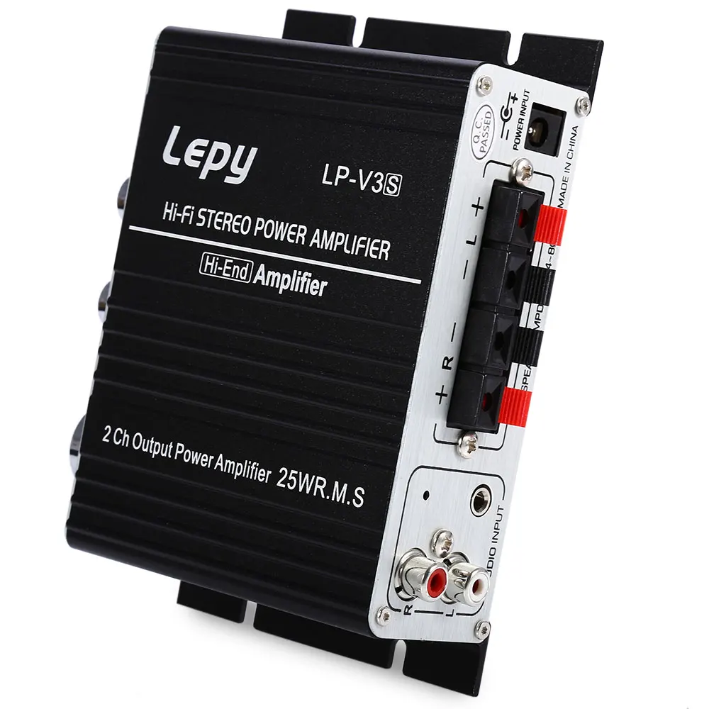 LP V3 Hi Fi стерео Мощность цифровой усилитель звука MP3 аудио сабвуфер музыкальный