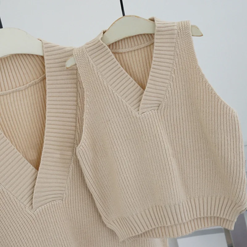 Жилет трикотажный для мамы и ребенка на осень|Сочетающаяся одежда семьи| |