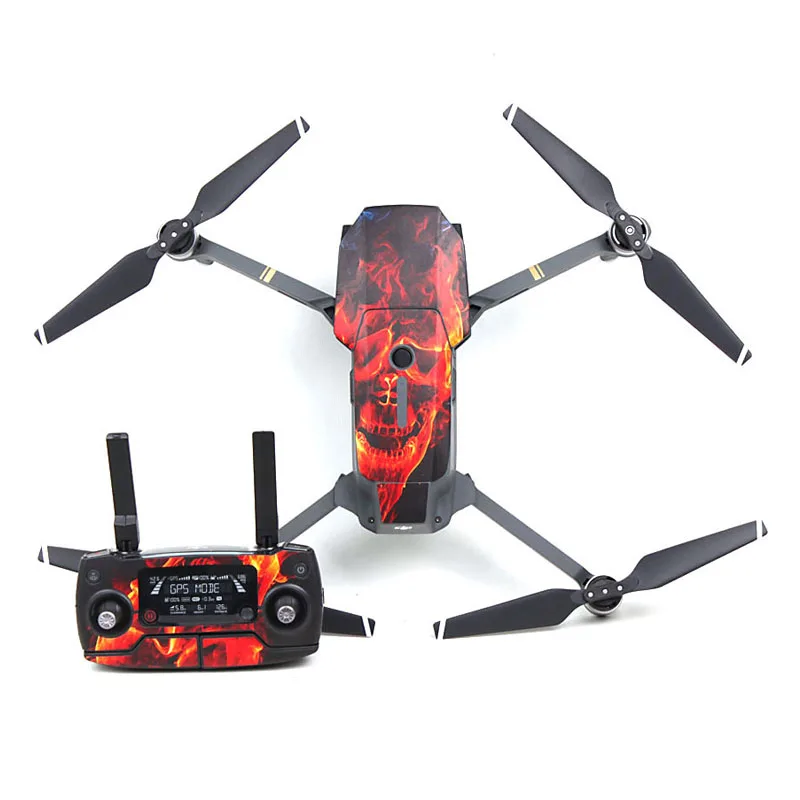 Наклейка на корпус mavic pro/пульт дистанционного управления/аккумулятор наклейки