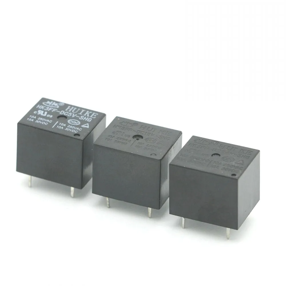 50 шт./лот реле мощности лампочка HK3FF DC5V SHG 10A250VAC T73 5PIN|Реле| |