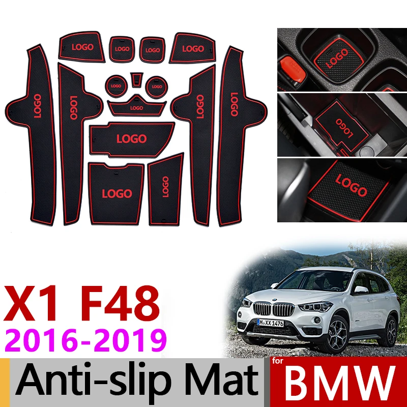 Противоскользящий резиновый коврик для ворот BMW X1 F48 2016 2017 2018 2019 аксессуары