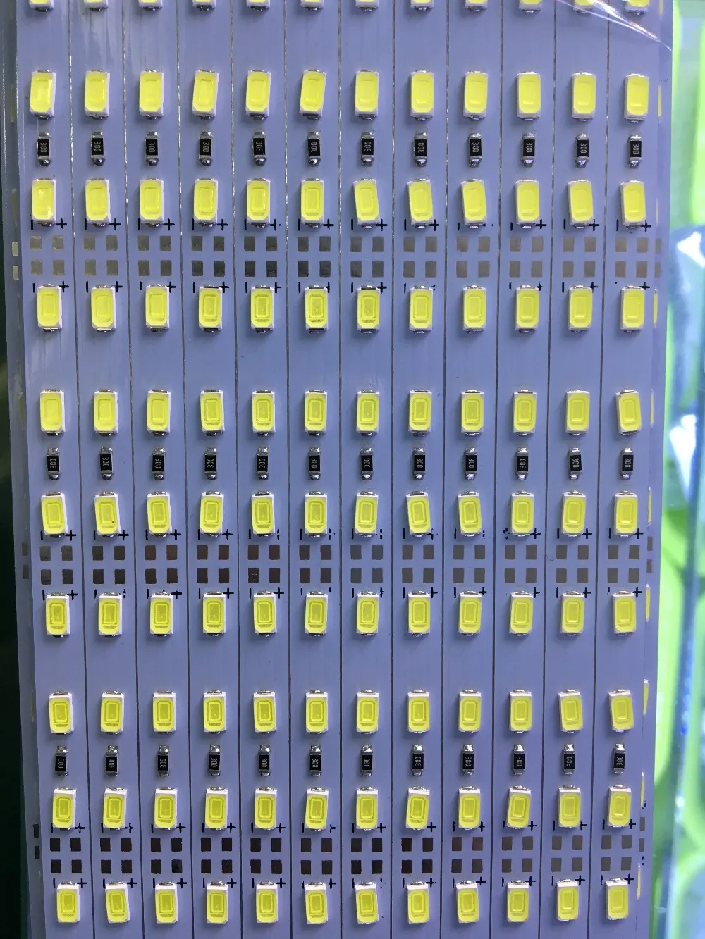 100 шт. 6500 к SMD см/шт. 18 Вт/м 72 светодиодов/светодиодный 5630 5730 rigidbar полосы