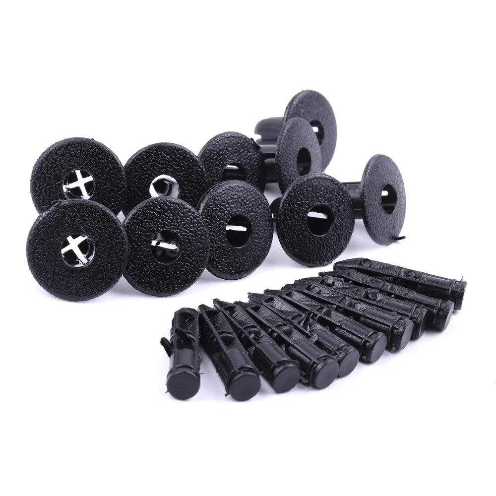 10 шт. заклепки для крепления панели мотоцикла|Клипсы и зажимы авто| |