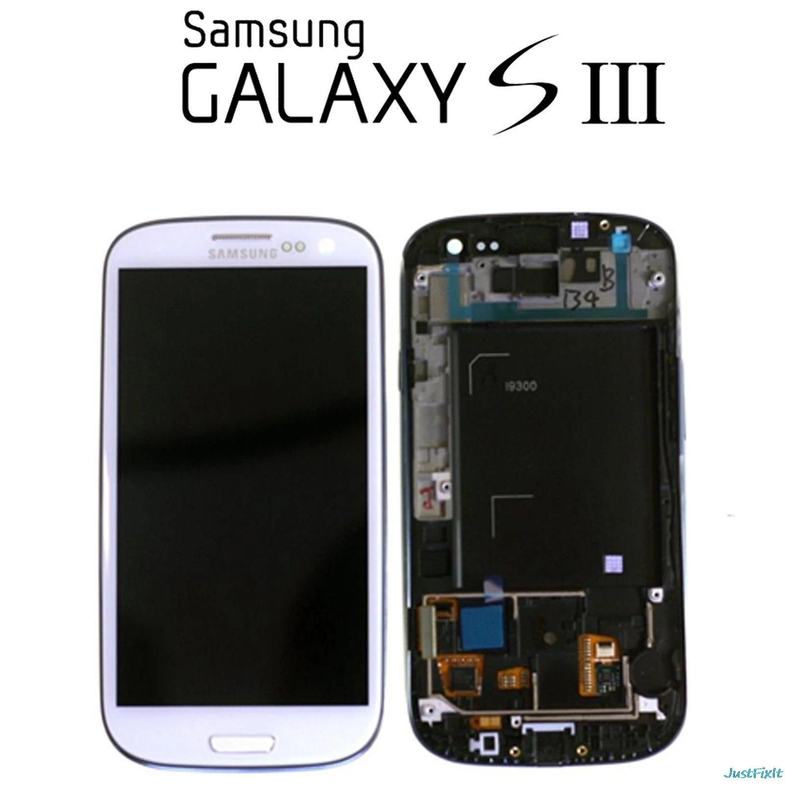 100% тест хорошая работа для SAMSUNG Galaxy S3 I9300 ЖК дисплей сенсорный экран дигитайзер