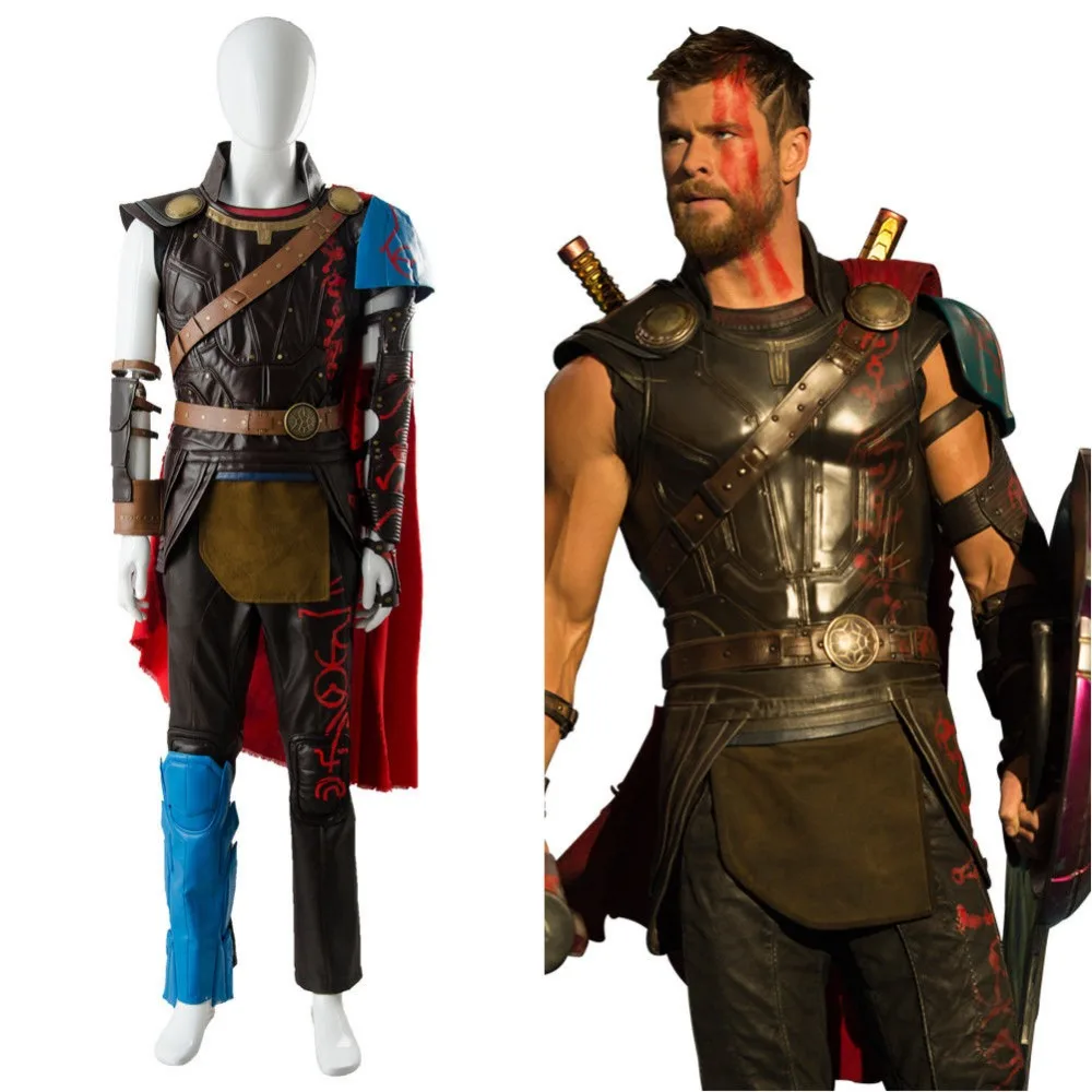 Костюм Локи Thor 3 костюм Ragnarok Арена Гладиатор Косплей боевой наряд|Костюмы из