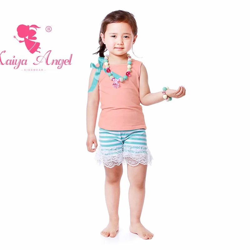 Kaiya Angel/хит продаж наряд Русалочки 4 июля Детская Хлопковая кружевная одежда