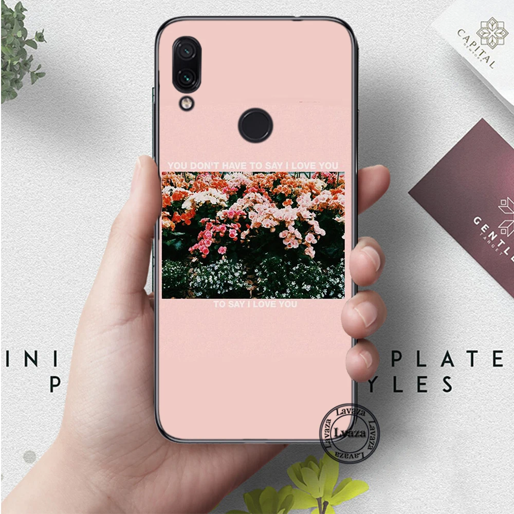 Lavaza большого искусства принты цветы силиконовый чехол для Xiaomi Redmi 4A 4X5 5A 6 6A 7 7A 8 8A K20 Pro Plus S2 Go - Цвет: 9