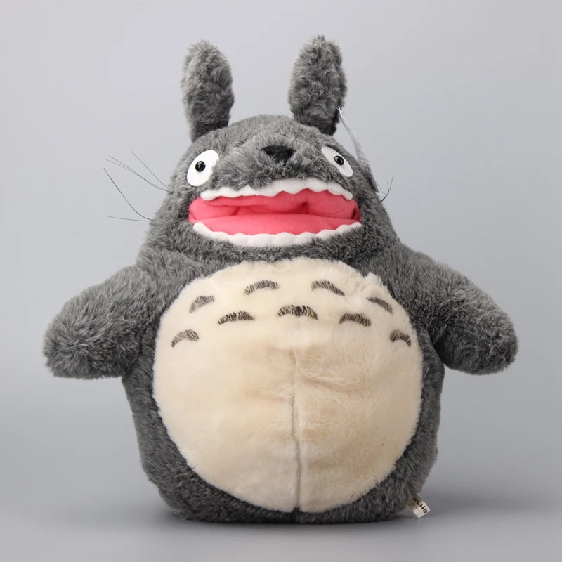 4 styles ghibli miyazaki hayao my neightor totoro kawaii plush toys totoro soft peluche dolls children birthday gift 36 cm free global shipping