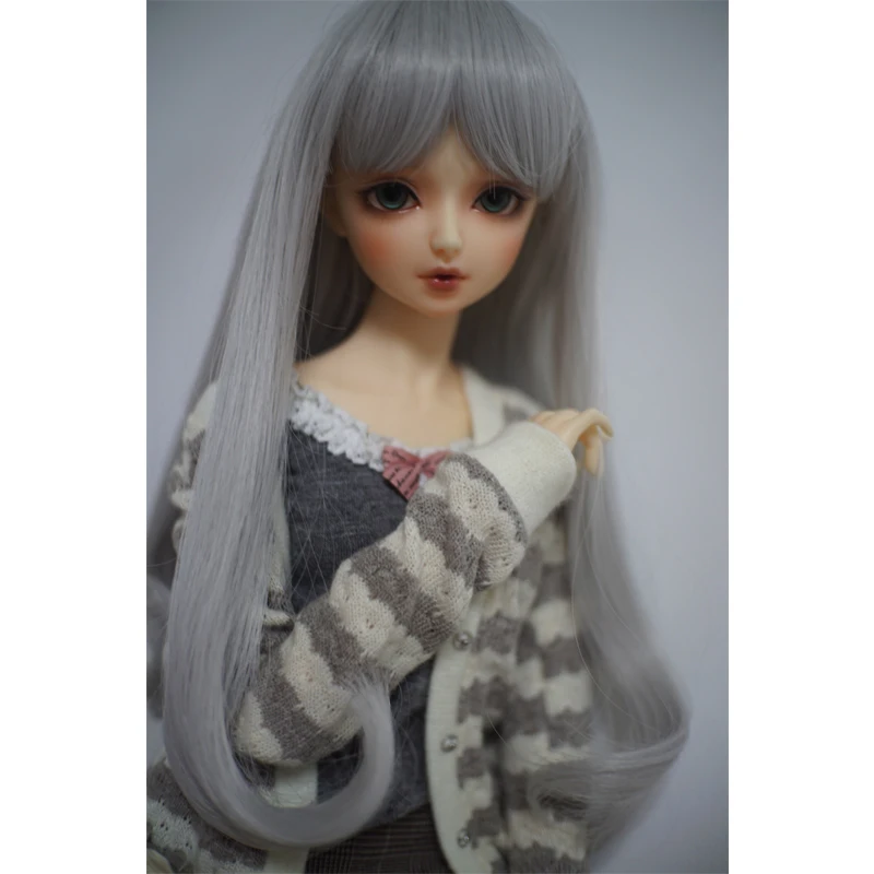 Кукла Cateleya BJD длинные прямые волосы грушевидная головка наконечник слегка