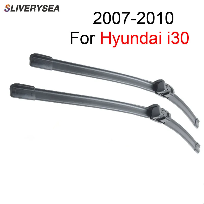 SLIVERYSEA стеклоочистители для лобового стекла Hyundai i30 2007-2010 пара 24 ''+ 18''