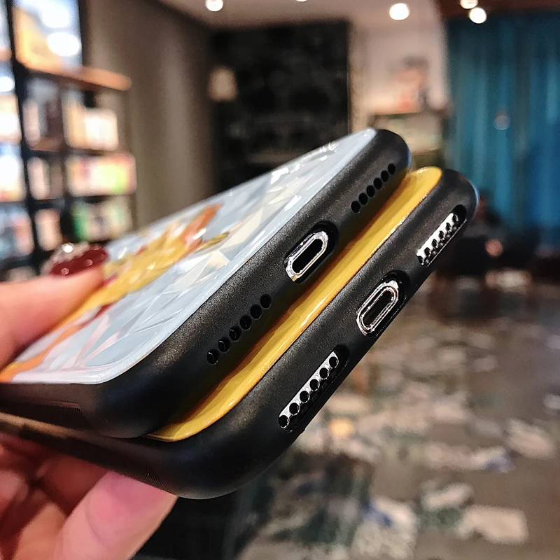 GYPHCA Алмазный Мультфильм Покемон Телефон чехол для iPhone 6 6s 7 8 Plus X XR XS Max Роскошный